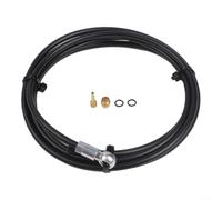 for magura MT4 MT5 Brake Line Replacement 2000mm Long for magura | rubber construction, fittings, oil resistant, ideal for hydraulic disc brake systems(B set)
