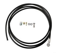 for magura- MT4 MT5 Hydraulic -Disc Brake Hose Kit 200cm Black Replacement | for banjo -Fitting- Brake- Hose Kit for trail -Bicycle Brake Hose MTB Hydraulic Brake