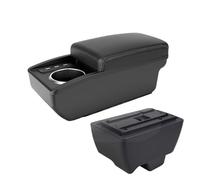 For Mahindra For Bolero Armrest Box Car Interior Modification Center Console Double-layer Storage Cup Holder Auto Parts USB Car Centre Console Armrest Box(B3 white line 6 usb)