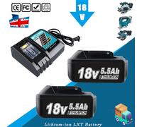 For Makita 18V Battery 9.0Ah 7.0Ah 5.5Ah BL1860 BL1830 BL1840 BL1850 or Charger