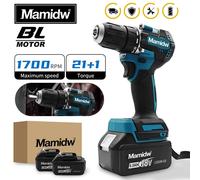 For Makita DDF487 18V Screwdriver Cordless Percussion Drill Electric Variable Speed Brushless Motor Impact Power Tools Drill No Battery
