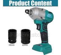 Makita DTW190Z 18v Cordless Impact Wrench 190nm Body Only Entry Level