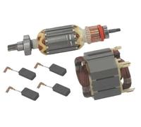 for Makita HR4001C HR4010C HR4011C Rotor Stator Brush Set 513633-7 625758-6 CB350 Power Tool Replacement Parts 6pcs Metal Components Kit