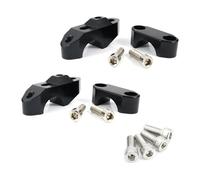 For Mana 850 For Dorsoduro 750 900 1200 For Caponord 28mm 1 1/8" Handlebar Riser Back Moved Bar Mount Risers Handlebar Riser(Black)