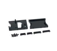 For Mangniu 1/12 Metal Servo Mount Bracket Beam Crossbeam Shock Absorber Mount For Seat Rc Crawler Car Truck Accessories Upgrades Replacements RC Car Accessories(Black)