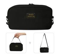 For Marshall Middleton Bluetooth-compatible Speaker Carrying Bag Mesh Cloth Pouch with Short Strap and Shoulder Strap