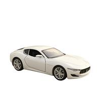 For Maserati GT Alloy Car Model Simulation Metal Car Model Boy Toy 1:36 Vehicles Kit(White)