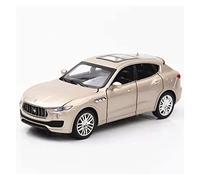 For Maserati SUV 1 32 Alloy Model Simulation Force Control 6 Door Toy Car Gift Collection Mini Replica Toys(Silver)