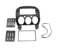 For Mazda 2 2007-2013 7 Inch Car Radio Fascia Android MP5 Player Housing Frame Head Unit 2Din Stereo Dashboard Cover Panel POMPOMPUR