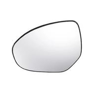 For Mazda 2 3 2010-2014 Car Left Right Side Rearview Mirror Glass Replacement W/Backing Plate Non-heated IENQBVL(Left Side)