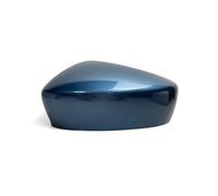 For Mazda 2 Demio 2015 2016 2017 2018 2019 Mirror Cover Housing White/Black/Silver Modern Sporty Look Door Mirror Shell Cover(Only Left Blue)