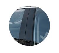 For Mazda 2 Demio DE DH 2007-2013 Carbon Fiber Window Door Column Deal B C Pillar Post Cover Trim Sticker ATGCBCAUF(Black,Hatchback 07-13)