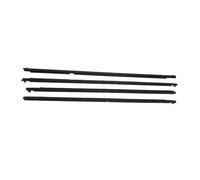 for Mazda 3 2004-2009 4Pcs Window Weatherstrip Outer Window Glass Sealing Belts Trim Strips Front Rear