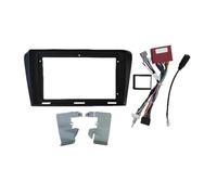 For Mazda 3 2004-2009 9 Inch Car Radio Stereo Android MP5 Player Fascias Panel Frame 2 Din Head Unit Dash Board Cover POMPOMPUR(Frame Cable Canbus)
