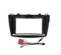 For MAZDA 3 2010-2013 9 Inch Frame Car Radio Stereo MP5 Android Player 2 DIN Navigation Install Fascia Dash POMPOMPUR(Frame with cable)