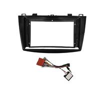 For MAZDA 3 2010-2013 9 Inch Frame Car Radio Stereo MP5 Android Player 2 DIN Navigation Install Fascia Dash POMPOMPUR(Frame cable canbus)