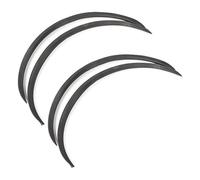 For Mazda 3 6 CX-5 CX-7 Wheel Eyebrow Mudguard Fender Flares Mudflaps With Stickers 73cm 29'' Auto Side Extension Protection Car Wheel Arch(Carbon Fiber black)