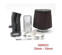 For Mazda 3 6 For CX-4 For Axela 1.5L For Atenza 2.0L 2.5L Turbo Intercooler Air Intake Systems Set High Flow Cold Air Intake Kit Automotive Air Intake Pipe(2.0L-70-BK)