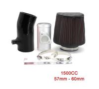 For Mazda 3 6 For CX-4 For Axela 1.5L For Atenza 2.0L 2.5L Turbo Intercooler Air Intake Systems Set High Flow Cold Air Intake Kit Automotive Air Intake Pipe(1.5L-60-BK)