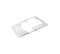 For Mazda 3 BP 2019 2020 2021 2022 2023 2024 2025 Car Central Console Gear Shift Panel Trim Cover Water Cup Frame AJOHBM(B Silver)