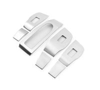 For Mazda 3 BP 2019 2020 2021 2022 2023 2024 2025 Car Window Glass Lift Switch Button Panel Trim Cover Trim HLWXMDZ(Silver)