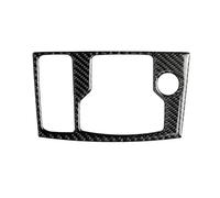 For Mazda 3 For Axela 17-18 Durable Car Carbon Fiber Interior Panel Stickers Cover Multimedia Button Trim Interior Decoration