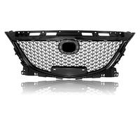 For Mazda 3 For Axela 2014 2015 2016 Car Front Grille Honeycomb Style Grill Lower Bumper Spoiler Splitter Guard Plate Blade Lip Prot Grills front bumper fog grille(Grille)
