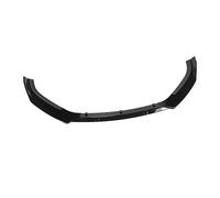 For Mazda 3 For Axela 2014-2018 3Pcs Glossy Black Front Bumper Lip Body Kit Spoiler Car Decorative Spoiler Wing Sticker Fins