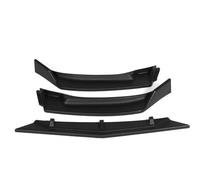 For Mazda 3 For Axela 2014-2018 Car Front Bumper Splitter Lip Body Kit Spoiler Protector Cover Diffuser Lips Car Protector Decorative(Matte Black)