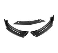 For Mazda 3 For Axela 2014-2018 Car Front Bumper Splitter Spoiler Diffuser Body Kit Protective Cover(Carbon Fiber Look)