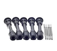 For Mazda 323 2.0 F VI For Premacy 1.9 2.0 1998-2010 4PCS OEM Ffy1-18-100 Ignition Coil Rubber Boot With Spring Connect For Spark Plug Ignition Coil Pack
