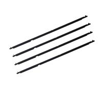 for Mazda 6 2004-2012 4pcs Car Outer Door Windows Rubber Weatherstrip Waterproof Pressure Strip Sealing Strip WEFOLEN