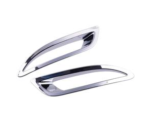 For Mazda 6 2018 2019 2020 1 Pair Car Rear Fog Light Lamp Cover Trim Chrome ABS