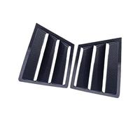 For Mazda 6 For Atenza 2014-2021 Car Rear Window Louver Shutter Cover Side Vent Trim Windshield Cover(Carbon Look)
