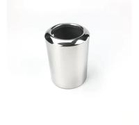 For Mazda 6 For Atenza CX-5 CX-4 CX-30 For Mazda 3 For Axela Stainless Steel Car Styling Exhaust Pipe Muffler Cover Auto Accessories CLVCCZTZGW(B type Silver 1pc)
