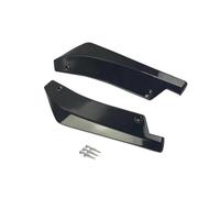 For Mazda 6 Universal Car Rear Bumper Protector Diffuser Spoiler Splitter BLNETU(Black)