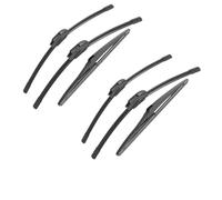 For Mazda 6 Wagon GH1 2007-2012 24" + 16"+ 12" Front Rear Wiper Blades Windshield Windscreen Window Cutter(4x Front 2x Rear)