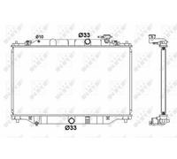 FOR MAZDA CX-5 2.2D 12 to 17 6 Speed MTM Radiator SH0115200A SH0115200B