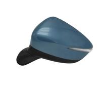 For MAZDA CX-5 2015 2016 Outer Side Rearview Mirror Assembly With Folding Heating Blind Spot Monitoring BLNETU(Blue-8PINS-Left)