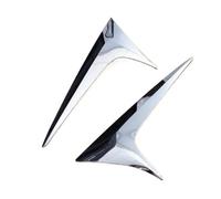 For Mazda CX-5 2017-2025 Chrome Rear Window Spoiler Side Wing Trims Cover Accessories