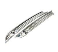 for Mazda CX-5 CX5 2017 2018,Car Front Rear Fog lamp Cover,Car Left Right ABS Chrome Front + Rear Fog Light Lamp Cover Trim Foglight