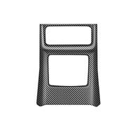 For Mazda CX-60 2022-2023 RHD Car Rear Air Conditioner Vent Outlet Frame Cover Trim Interior Decoration(Carbon Fiber Pattern)