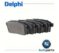 Rear Disc Brake Brake Pad Set Delphi LP2052 Fits Mazda CX-7 CX-9 Braking System
