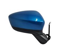 For Mazda CX5 2012-2015 Car Rear View Mirror Assembly 8Pins Electric Folding Steering Lamp Lens Adjustment Demisting Door Mirror Assembly(Blue Right 8-Pins)