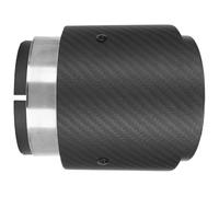 For Mazda CX5 CX4 80mm Inlet 101mm Outlet Tail 1 Pcs Throat Staight Sided Exhaust Pipe Tip Covers Trims Exhaust Tip