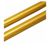 For Mazda For CX-9 For TB 2006-2015 Modify Front Hood Bonnet Gas Struts Spring Lift Support Shock Damper Gas Struts Bonnet(Yellow Carbon Fiber)