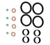 for Mazda for Mazda2 1.4 TDCi 1204698 2S6Q-9F593-AC 198196 1982F7 2S6Q6L004AA Car Seal Washer Ring Set Nozzle Petrol Fuel Injector Petrol Fuel Injectors
