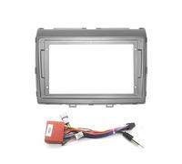 For Mazda For MPV 8 LY 2006-2016 Auto Stereo Frame Kit Mounting Bezel Faceplate Car Interior Front Dash Center Facia Car Radio Fascia(Fascia and cable)