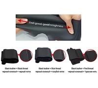 For Mazda For MX-5 For Miata For RX-8 For CX-7 2007-2013 DIY Hand-stitched Car Steering Wheel Cover Car Steering Wheel Cover(Black Thread)