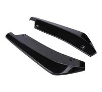 For Mazda For MX-5 Rear Bumper Splitter Side Spoiler Canard Diffuser Sticker Trim Cover Universal 40CM Car Lower Skirt(Black)
